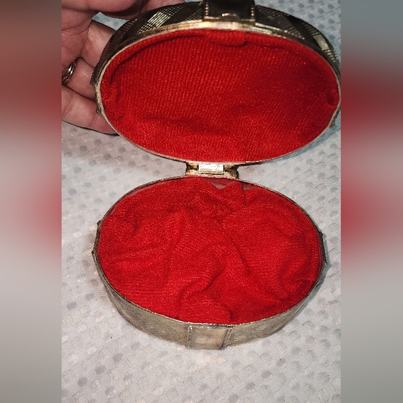 GODINGER EUC SILVERPLATED OVAL TRINKET JEWELLRY BOX - Picture 3 of 6